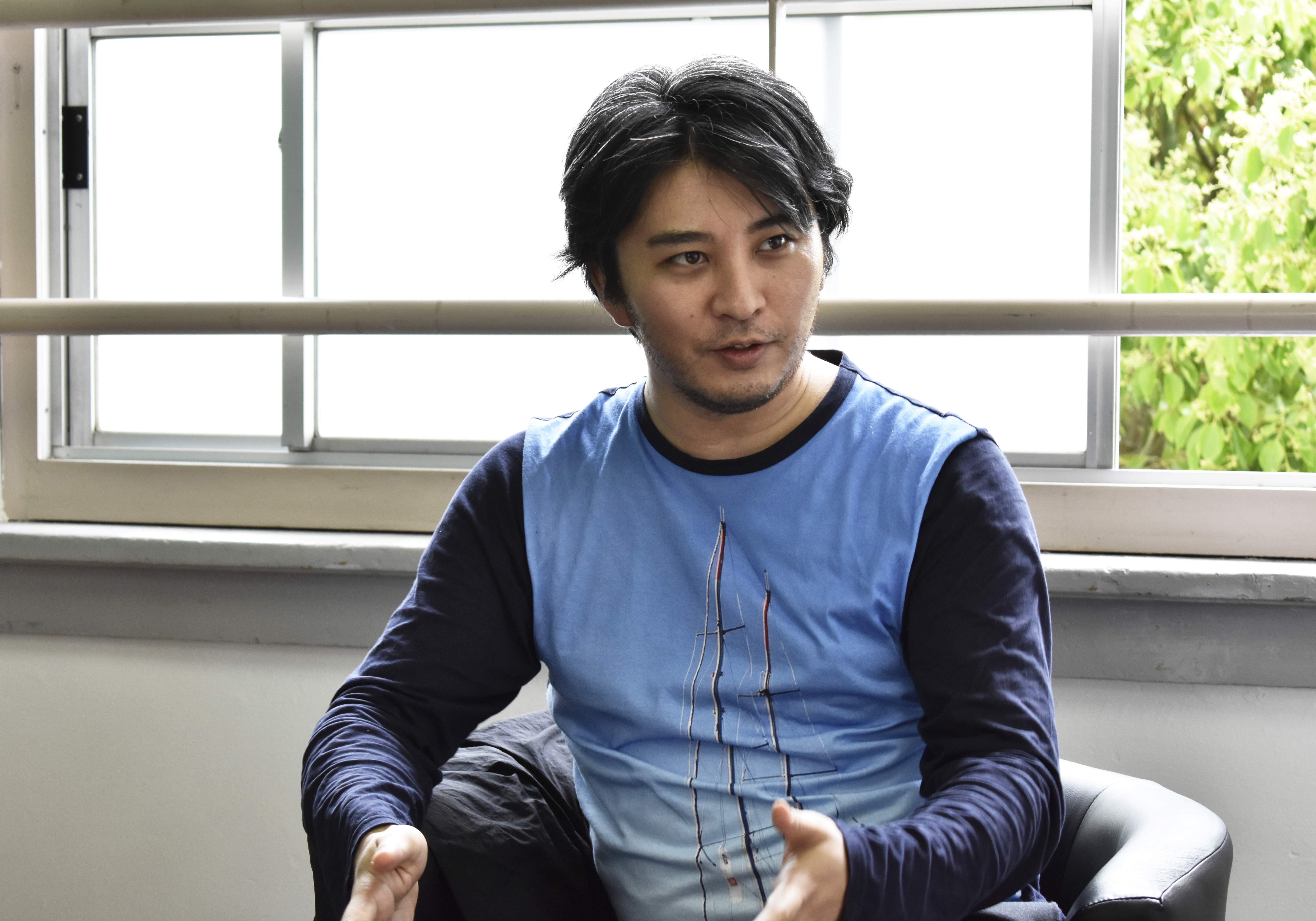 実現したい社会について語るシニアフェロー稲葉